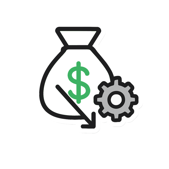 You save on Cost Icon