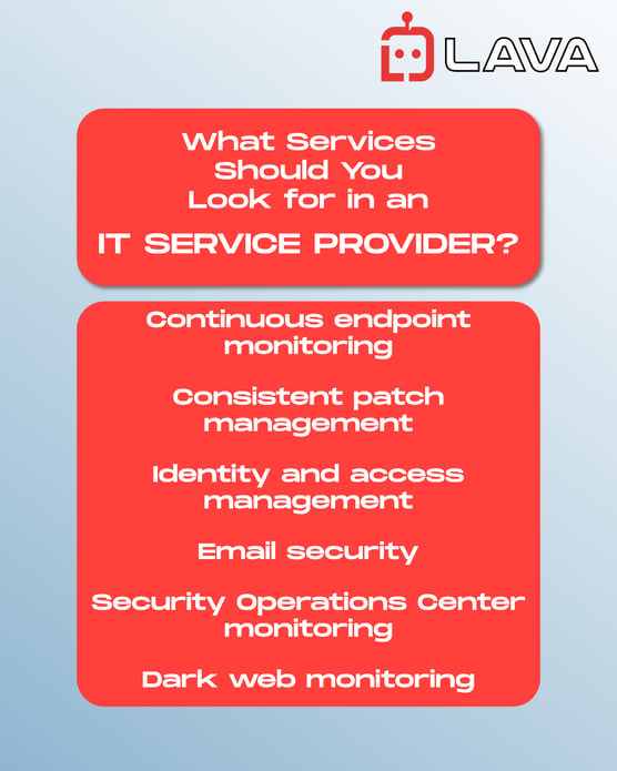 Infographic showing Why Reactive IT Support Is Not Enough for a Growing Business